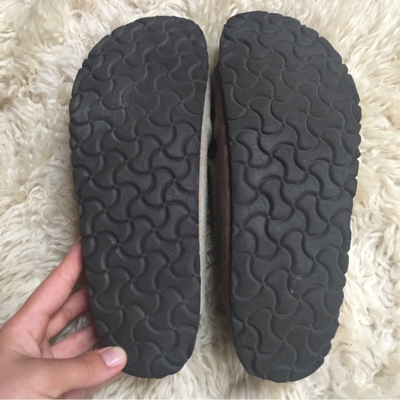 Birkenstock Arizona Sandal Green Leather - Picture 6 of 7